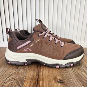Skechers Trego Trail Destiny Women's 8 Brown Water Resistant Hiking Shoes 180006